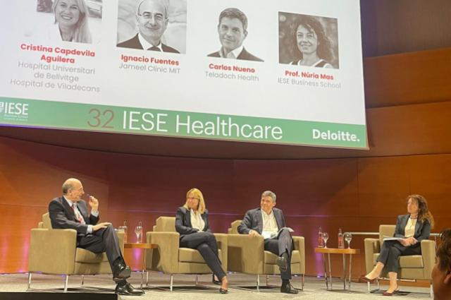 La Dra. Capdevila participa a la 32a jornada IESE Healthcare, dedicada a les dades en salut
