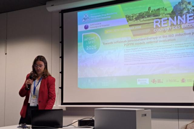 Participació destacada del Servei de Farmàcia al Congrés internacional de monitoratge farmacocinètic a Rennes