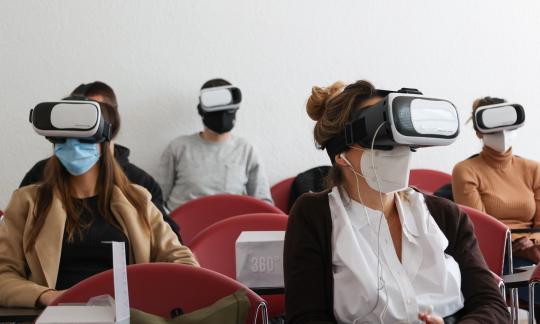  L’HUB incorpora eines de realitat virtual a les activitats formatives