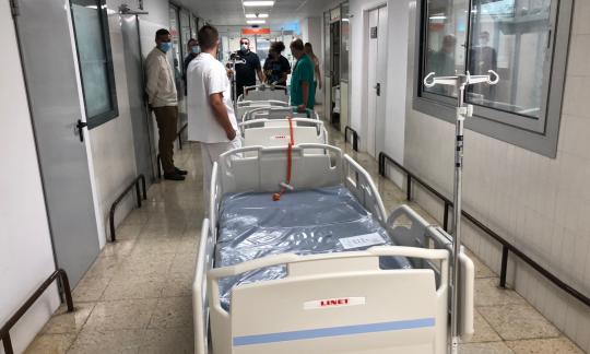 L'hospital renova 131 llits de plantes d'hospitalització per substituir les unitats més obsoletes