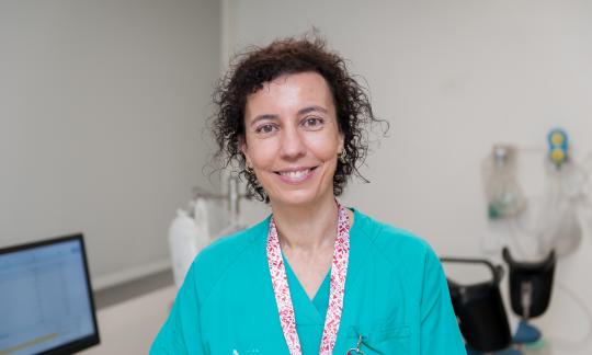 La infermera experta en urodinàmia Gemma Asensio, finalista dels premis OAT a l’adherència