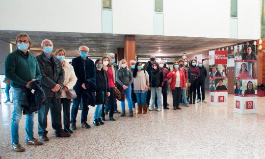 L’Hospital Universitari de Bellvitge inaugura l’exposició 50 anys. 50 retrats