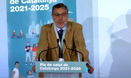 El Dr. Matias-Guiu presenta el projecte DigiPÀTICS en la jornada del Pla de Salut 2021-2025