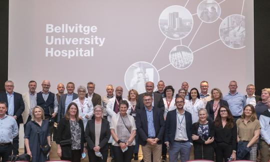 Una delegación del sistema de salud y de hospitales del Sur de Dinamarca visita el Hospital de Bellvitge