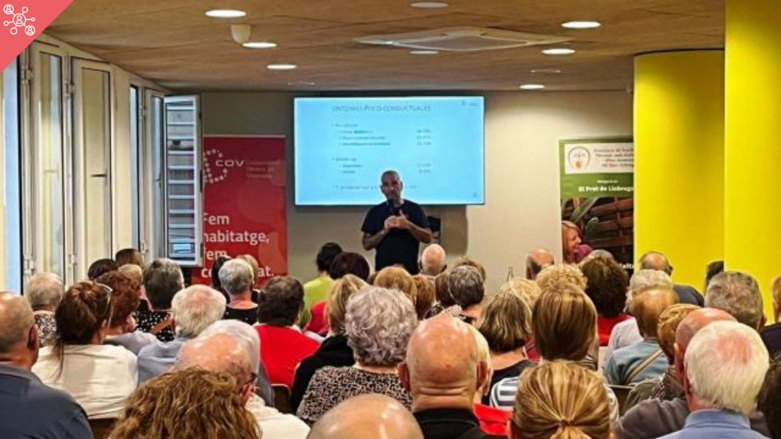El Dr. Gascon explica totes les innovacions al voltant de l’Alzheimer a la Cooperativa Obrera de Viviendas del Prat