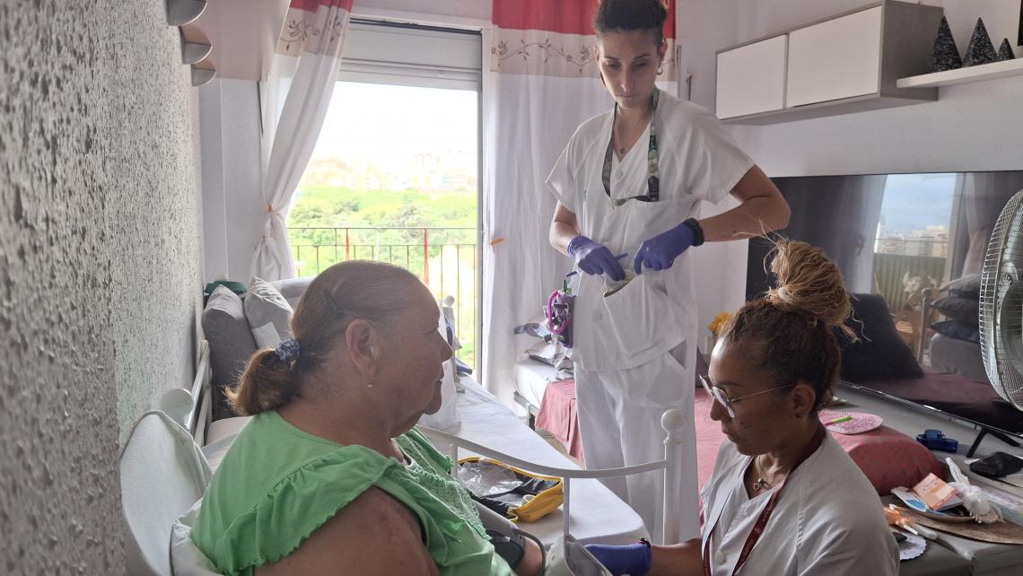 Unitat d’Hospitalització Domiciliària de l’Hospital Universitari de Bellvitge 